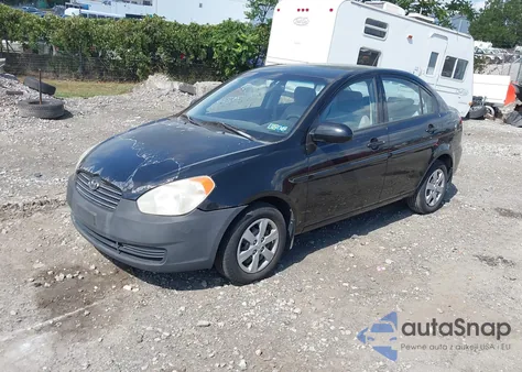 2009 Hyundai Accent Gls z USA, uszkodzony, nr VIN KMHCN46C49U347212